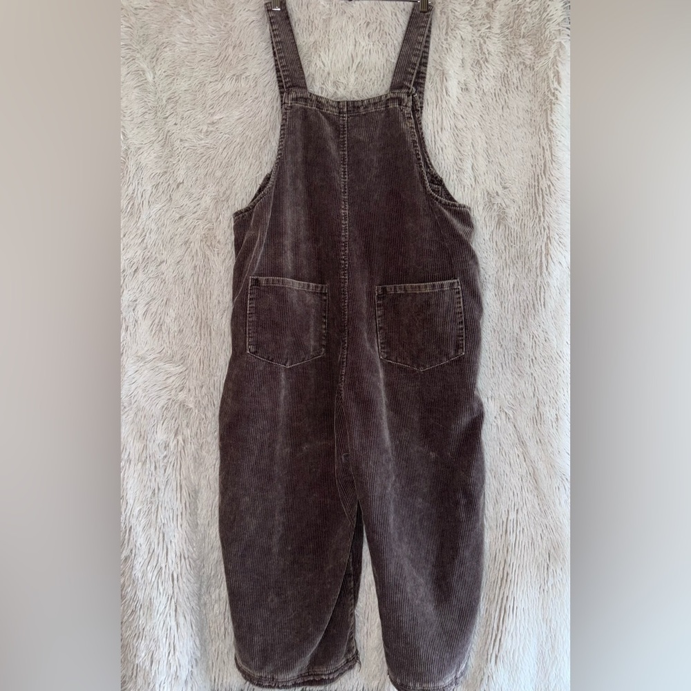 Easel Mineral Washed Corduroy Overalls - Picture 6 of 7